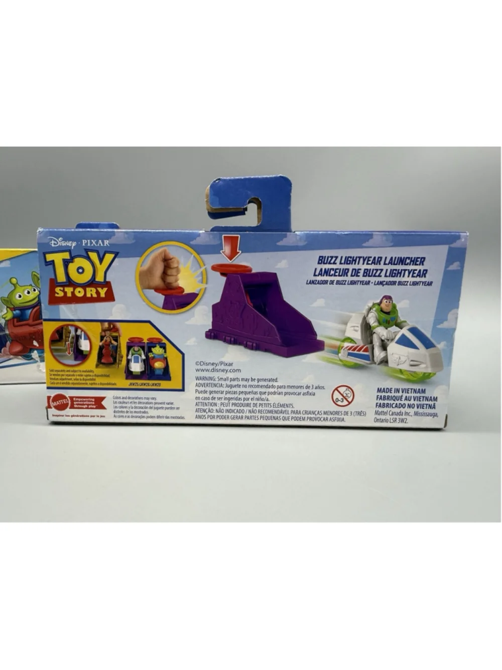 Fisher-Price Imaginext Toy Story Launcher Lot of 3 - Woody, Buzz, & Aliens NIB